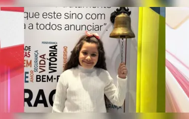 Milena Dias Siqueira, de oito anos