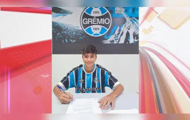 Atleta de Apucarana assina contrato profissional com o Grêmio