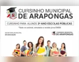 Conforme a Prefeitura de Arapongas, serão ofertadas 80 vagas no total