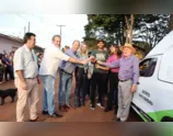 Prefeito de Ivaiporã entrega ambulância no distrito do Santa Bárbara