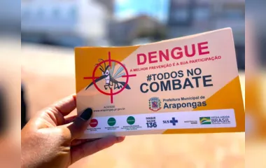 Prefeitura orienta a população sobre o combate ao mosquito