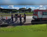 Samu atendeu acidente na rodovia entre Apucarana e Arapongas