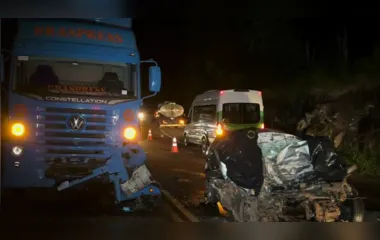 O acidente ocorreu em Guaraniaçu