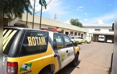 O detido foi abordado pela equipe da Rotam na Av. Brasil