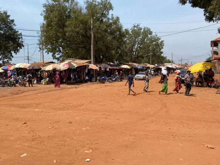  missão pastoral na África, em Bafatá região no centro-norte da Guiné-Bissau 