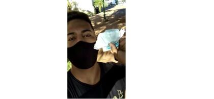 Apucaranense encontra R$600 e grava vídeo para devolver o dinheiro; assista