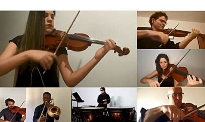 Sinfônica de Brasília celebra aniversário do Hino Nacional com vídeo