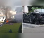 Chevrolet Bolt pegou fogo enquanto estava estacionado; Caso ocorreu em outubro, nos EUA