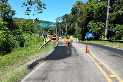 Rodovia do Litoral terá serviços de conservação na próxima semana