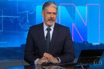 Após rumores, Globo se pronuncia sobre saída de Bonner do JN
