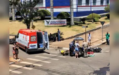 Câmera flagra colisão entre motos em Ivaiporã; veja