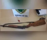 A cartucheira calibre 32, usada na tentativa de homicídio em Mandaguari