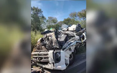 Caminhoneiro de 27 anos morre em acidente na rodovia PR-092