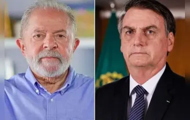 Lula tem 44% das intenções de voto; Bolsonaro tem 32%
