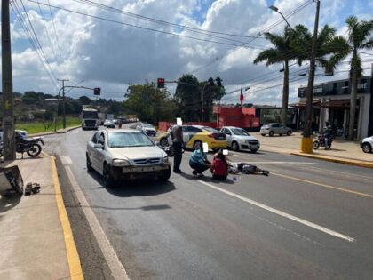 Acidente deixa duas mulheres feridas em Apucarana