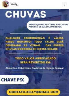 Gkay doa R$ 100 mil para vítimas das chuvas em Pernambuco