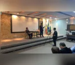 Sergio Moro participou de um evento na Cidade Canção, na noite dessa quinta-feira (23)