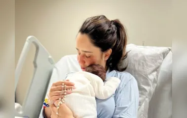 Fernanda Vasconcellos anuncia nascimento do primeiro filho