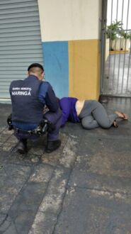 Homem é preso após esfaquear a namorada, em Maringá