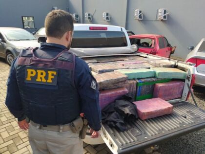 Policiais encontraram e apreenderam 1.031 quilos de maconha