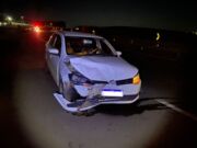 Volkswagen Voyage, envolvido no acidente, estava sendo conduzido por um motorista de 38 anos