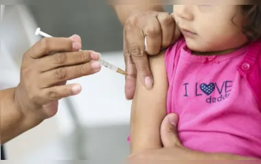 Vacinação contra sarampo está abaixo da meta, afirma MS