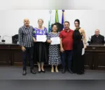 No evento, o presidente do legislativo, Rubens Franzin Manoel, concedeu um certificado designando a vereadora Meiry Farias, como Procuradora Especial da Mulher