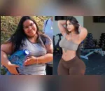 Na rede social, a panamenha contou que chegou a pesar 136 quilos no auge da obesidade