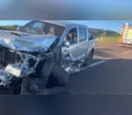 A condutor do Ford Scort morreu no local do acidente