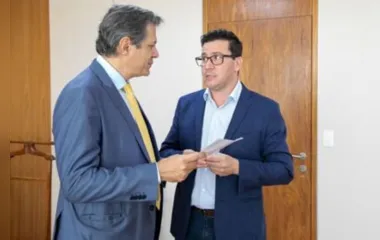 Ministro Fernando Haddad e deputado Arilsol Chiorato