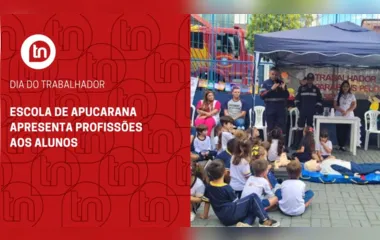 Escola de Apucarana apresenta profissões aos alunos