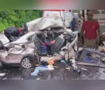 O acidente aconteceu entre Ortigueira e Mauá da Serra