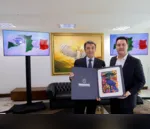 Ratinho Jr Recebe Alessandro Cortese, E
embaixador da Republica Italiana no Brasil