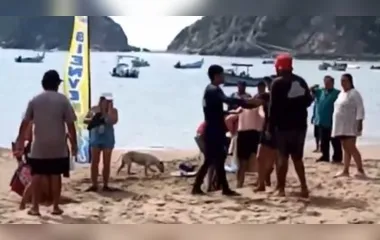 O ataque ocorreu em uma praia do México