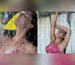 Graciele Lacerda provoca fãs com fotos exibindo corpaço