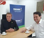 Secretário Mauro Moraes e o prefeito Junior da Femac
