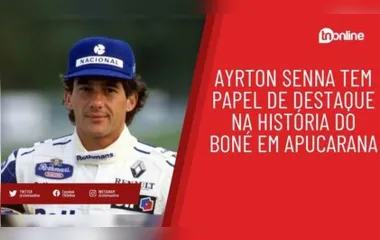Ayrton Senna tem papel fundamental na história do boné em Apucarana