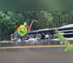 O acidente ocorreu na tarde de quinta-feira em Siqueira Campos