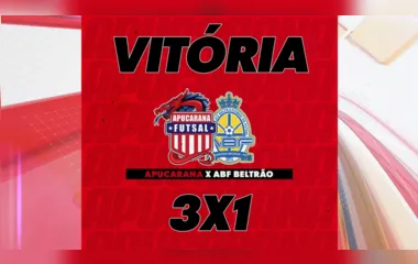 Apucarana Futsal vence de virada na estreia da Série Prata