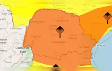 Estado está sob dois alertas laranjas e um amarelo