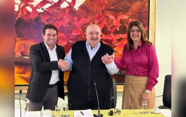 Prefeito de Apucarana se reúne com Rafael Greca, em Curitiba