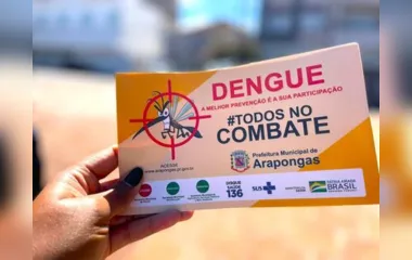 Arapongas apresenta 1.556 casos confirmados de dengue