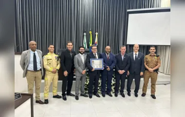 Empreiteiro Luiz Costa recebe título de cidadão honorário de Apucarana