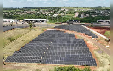 Copel: usina fotovoltaica de Arapongas começa a produzir energia