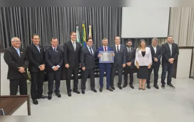 Delegado Marcus Felipe recebe título de Cidadão Honorário de Apucarana