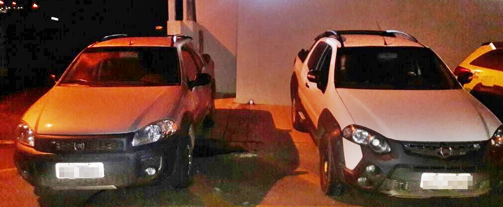 Após confronto com bandidos, PM recupera carros e objetos roubados